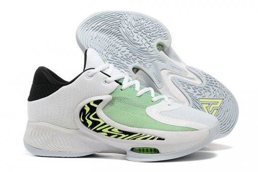 Nike Freak 4 Shoes White Green